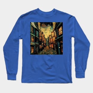 Starry Night in Diagon Alley Long Sleeve T-Shirt